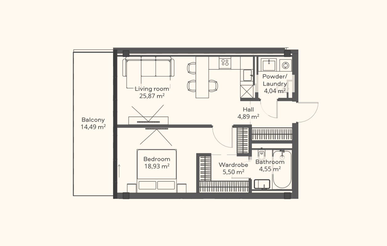 1BR