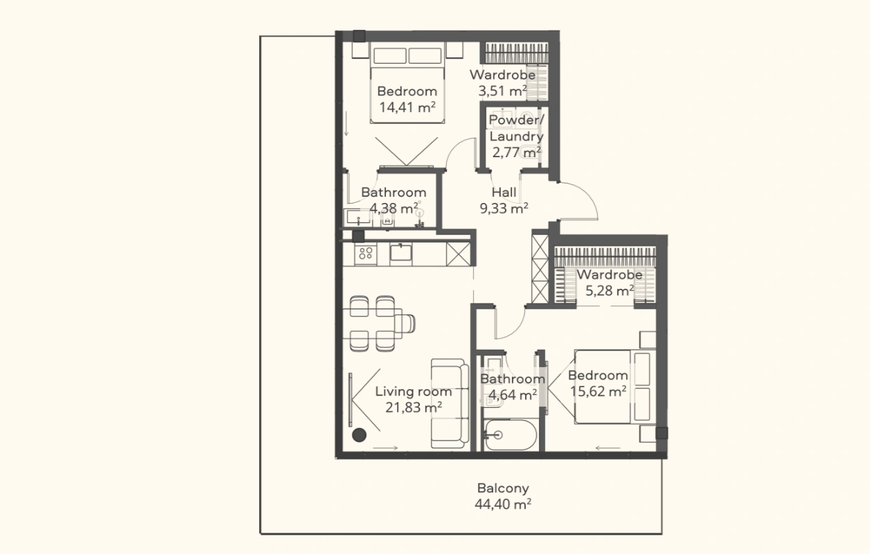 2BR
